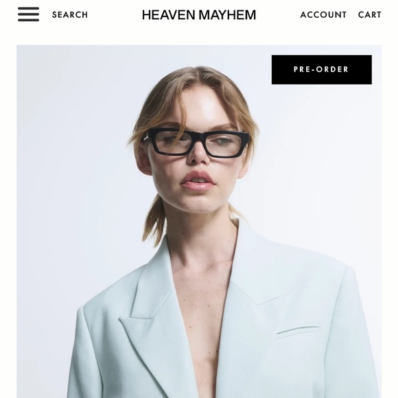 SLOANE CLEAR Glasses - Picture 2 of 7